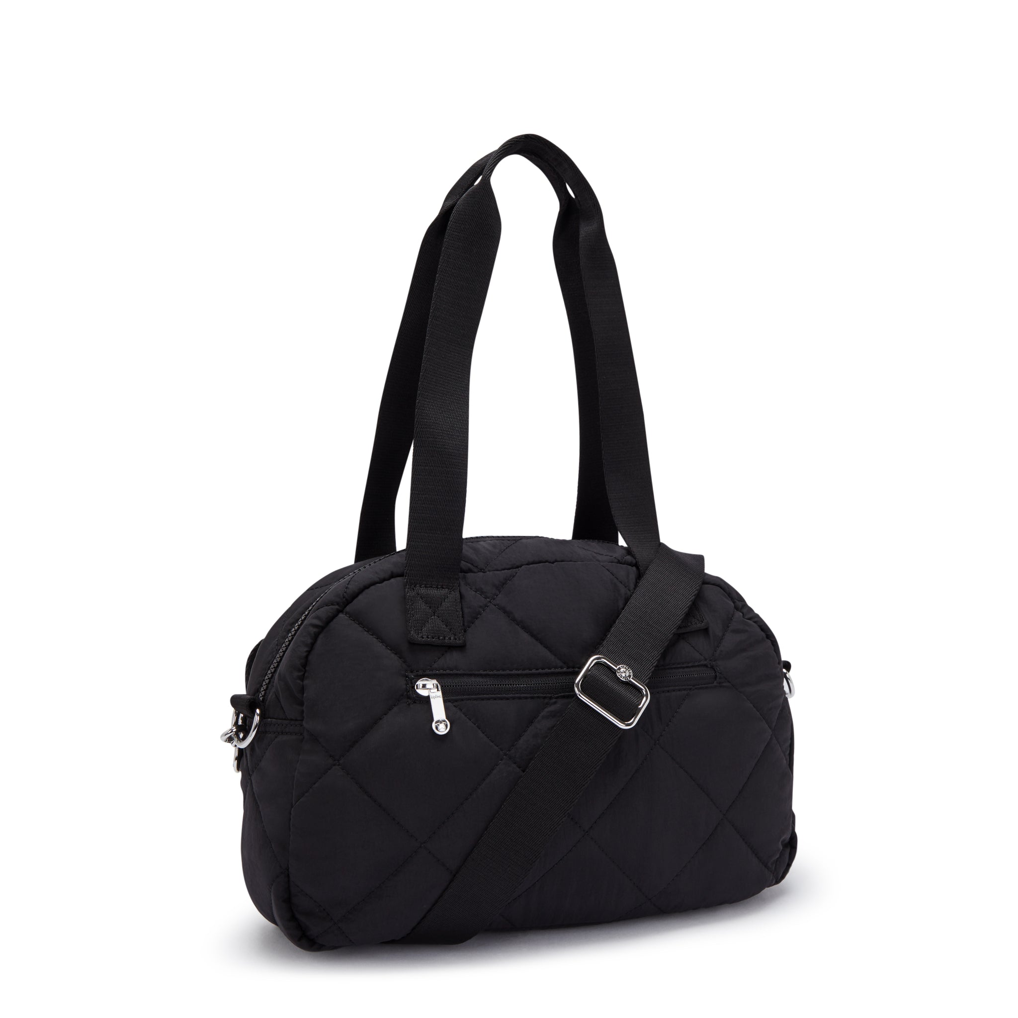 Kipling Cool Defea Cosmic Black Quilt Shoulder Bag I6560-95R