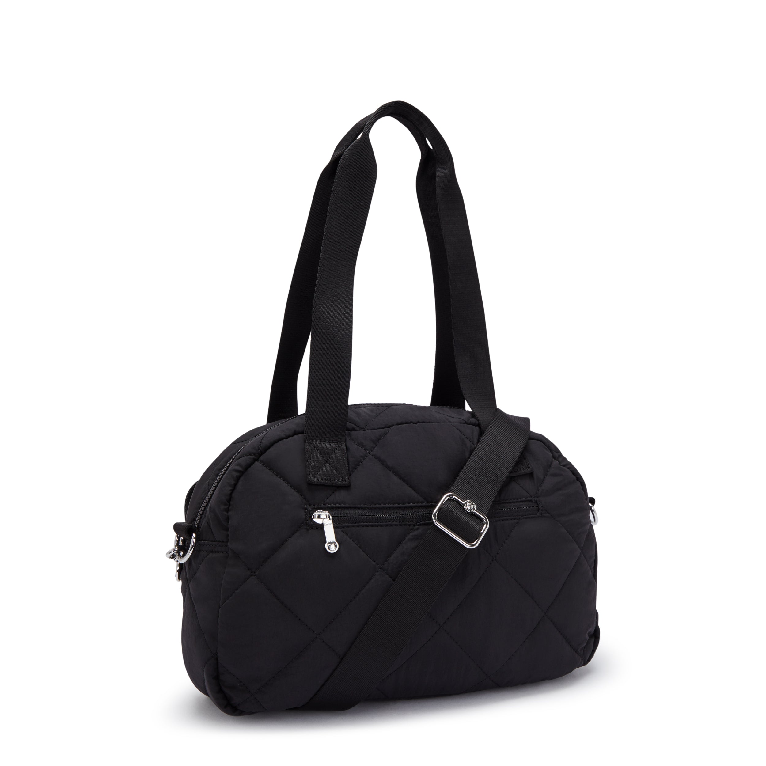 Kipling Cool Defea Cosmic Black Quilt Shoulder Bag I6560-95R