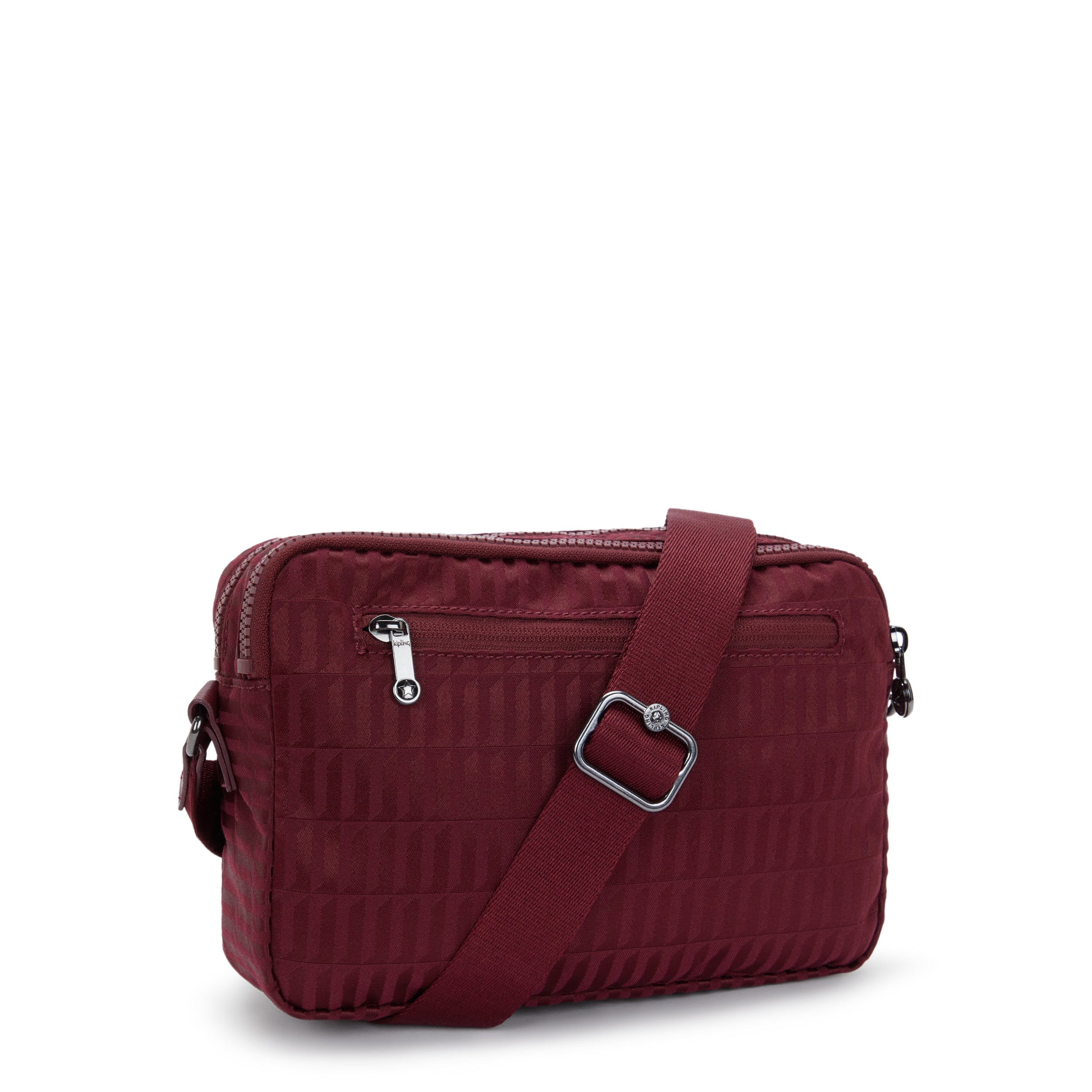 Kipling Abanu M Maroon Tile Jq Medium crossbody I6575-9HX