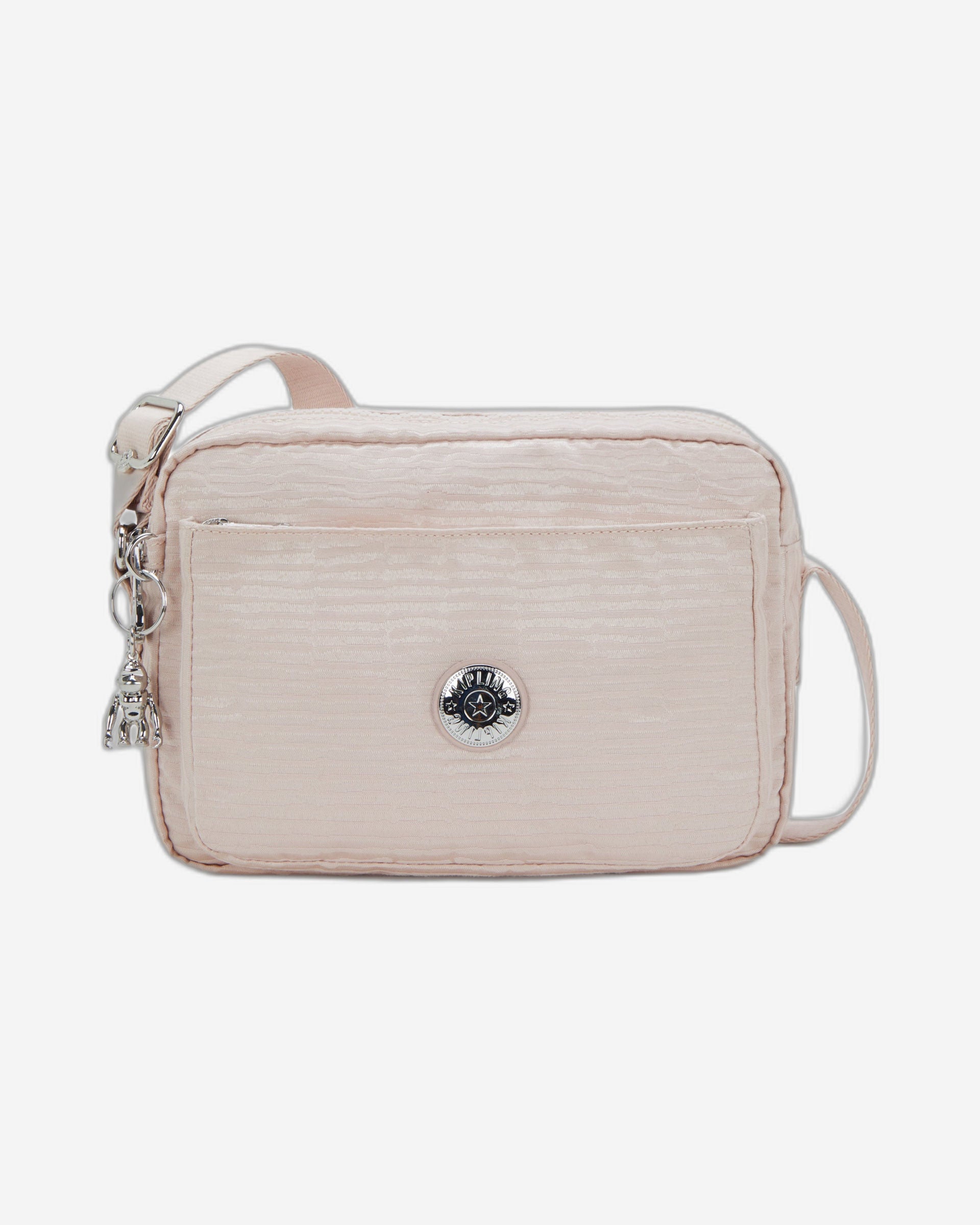 Kipling Abanu M Pink Pearl Jq Medium Crossbody I6575-9KF