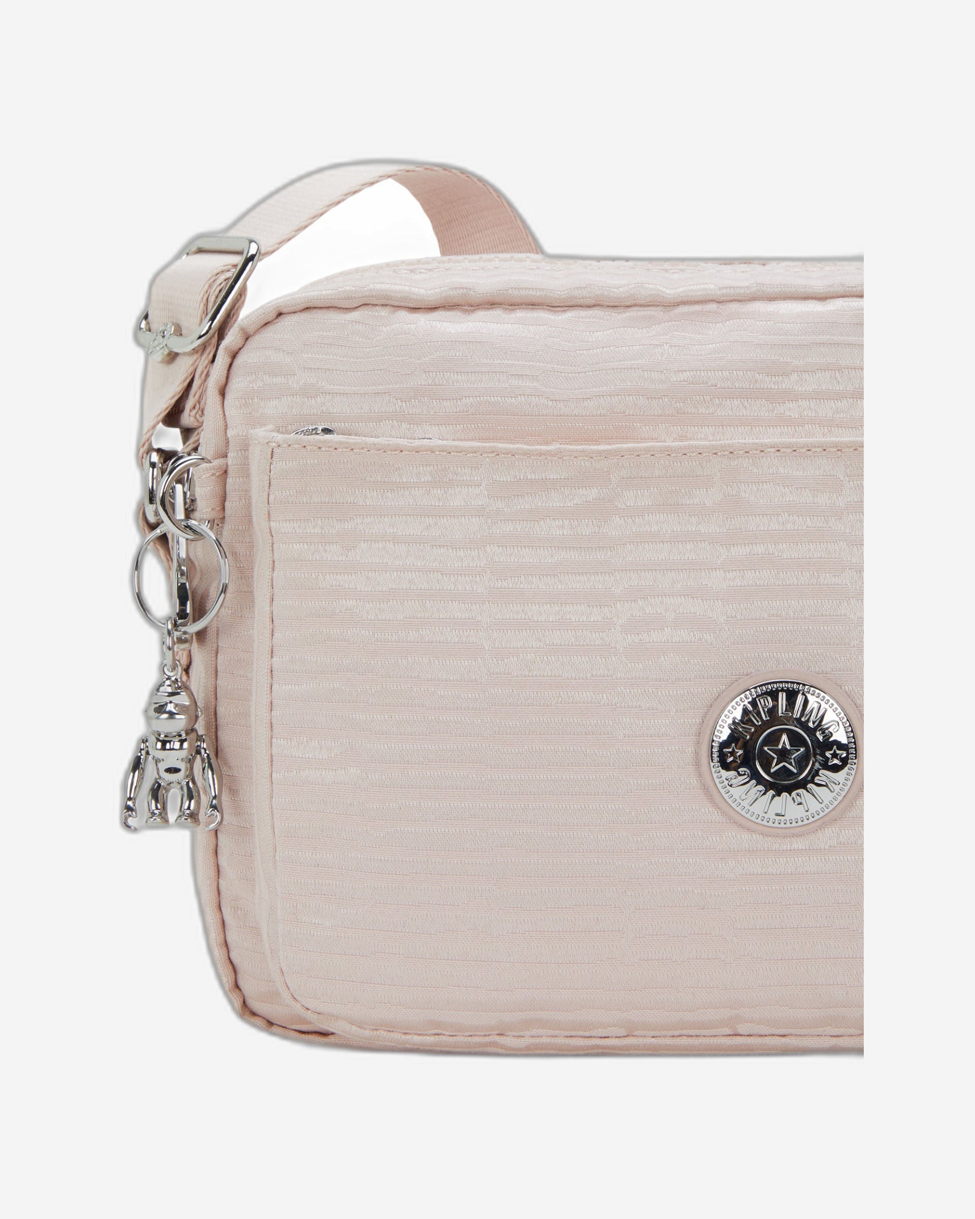 Kipling Abanu M Pink Pearl Jq Medium Crossbody I6575-9KF