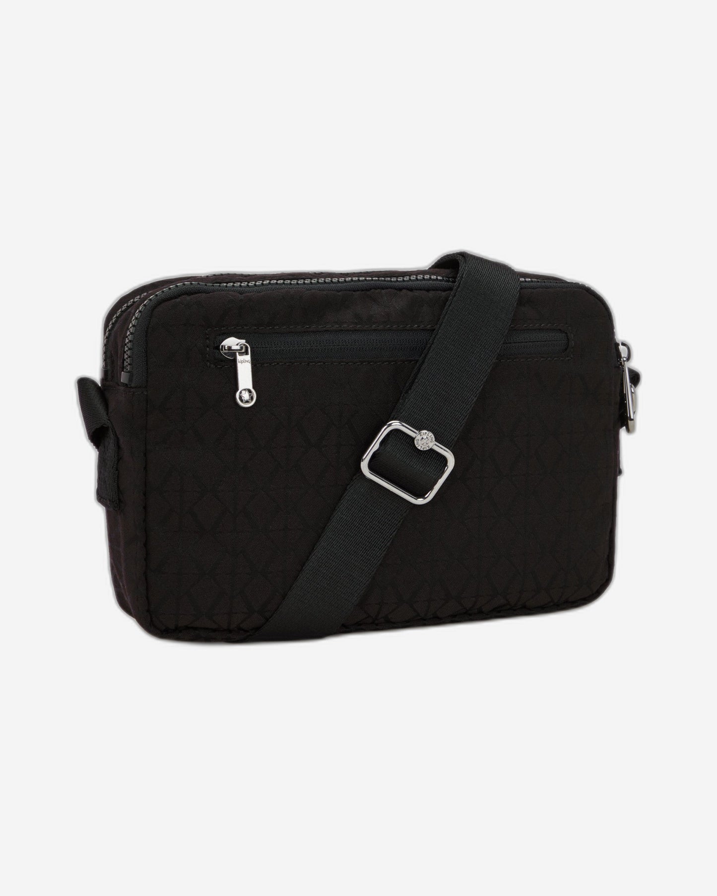 Kipling Abanu M Black Sign Jq Medium Crossbody I6575-Y12