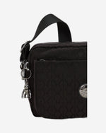 Kipling Abanu M Black Sign Jq Crossbody Bag I6575-Y12