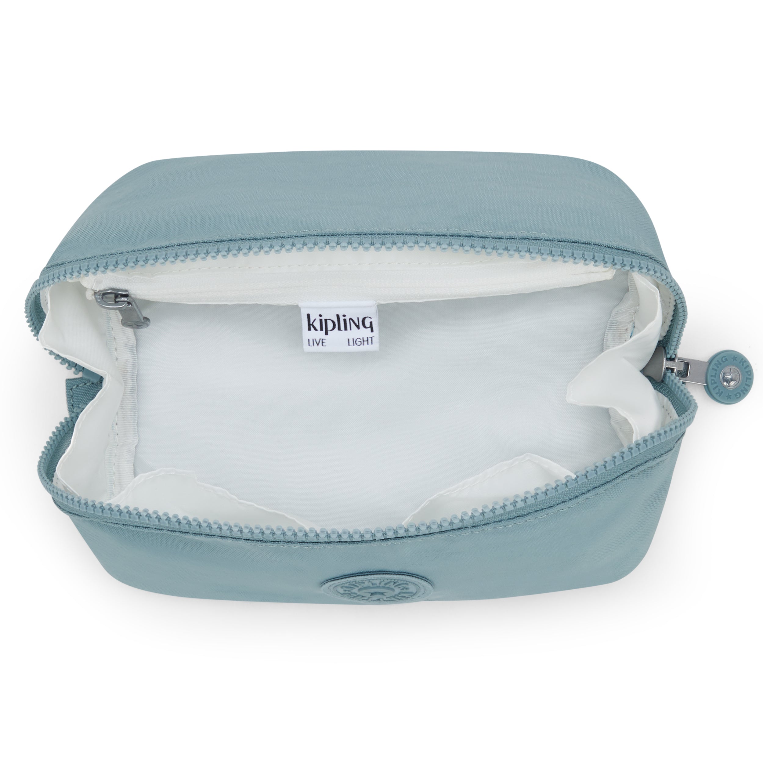 Kipling Mirko S Relaxed Grey Small Toiletry Bag I6599-3NL