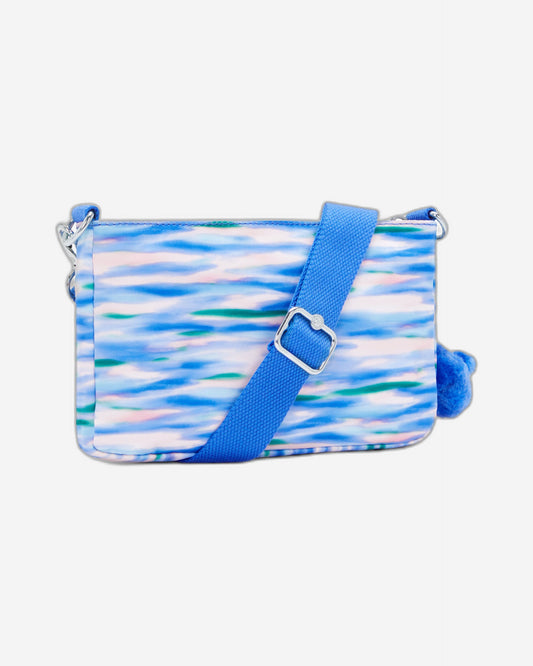 Kipling Milos Up Diluted Blue Small Shoulder Bag C2I6603-TX9