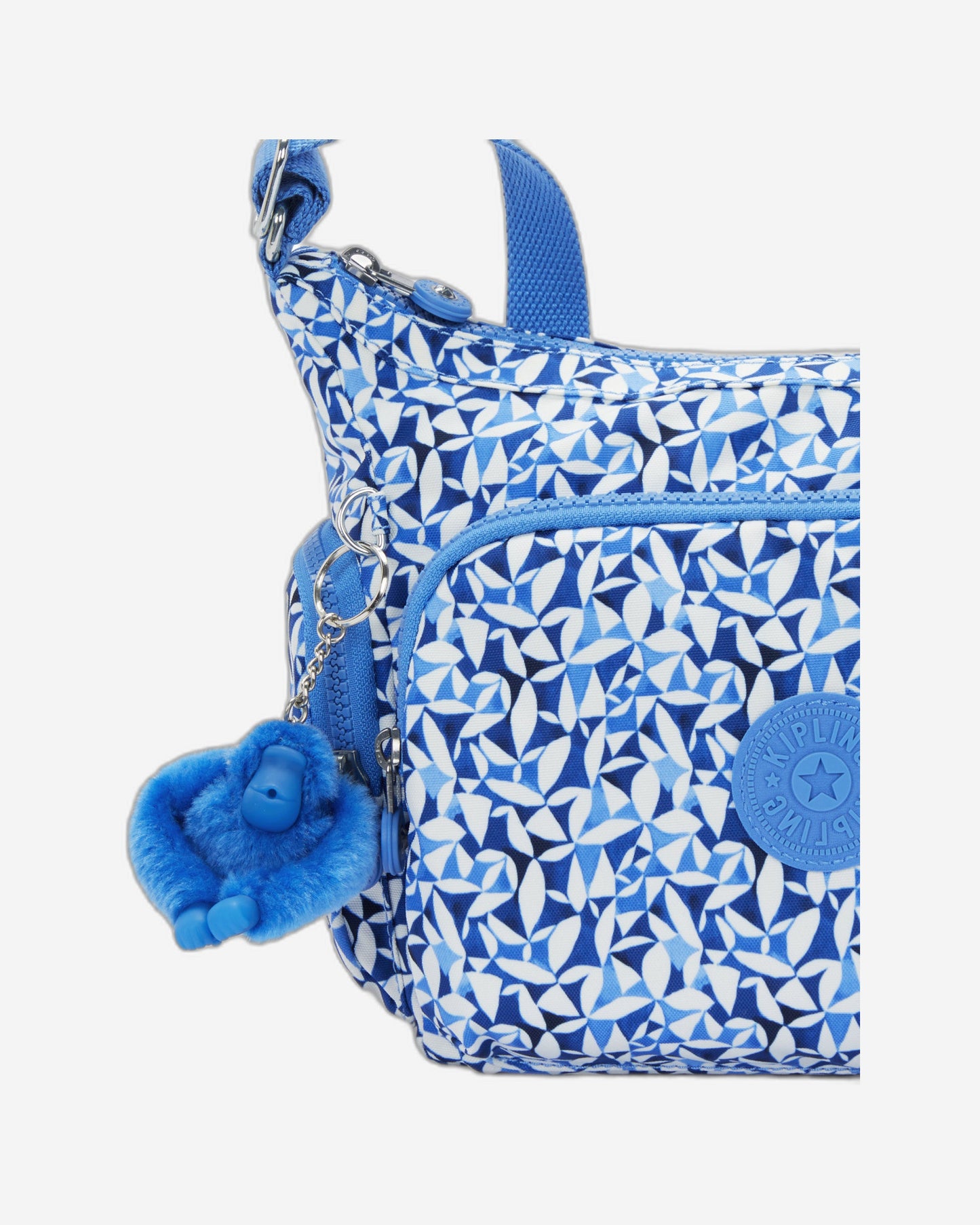 Kipling Gabb S Crazy Leaves Medium Crossbody I6607-1DU