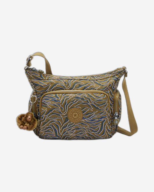 Kipling Gabb S Undersea Leaves Medium Crossbody Bag I6607-1PR
