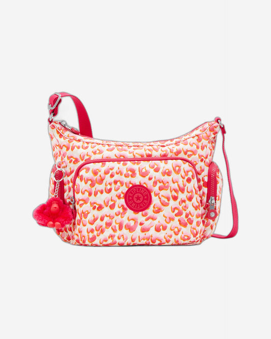 Kipling Gabb S Latin Cheetah Medium Crossbody Bag C2I6607-6LX