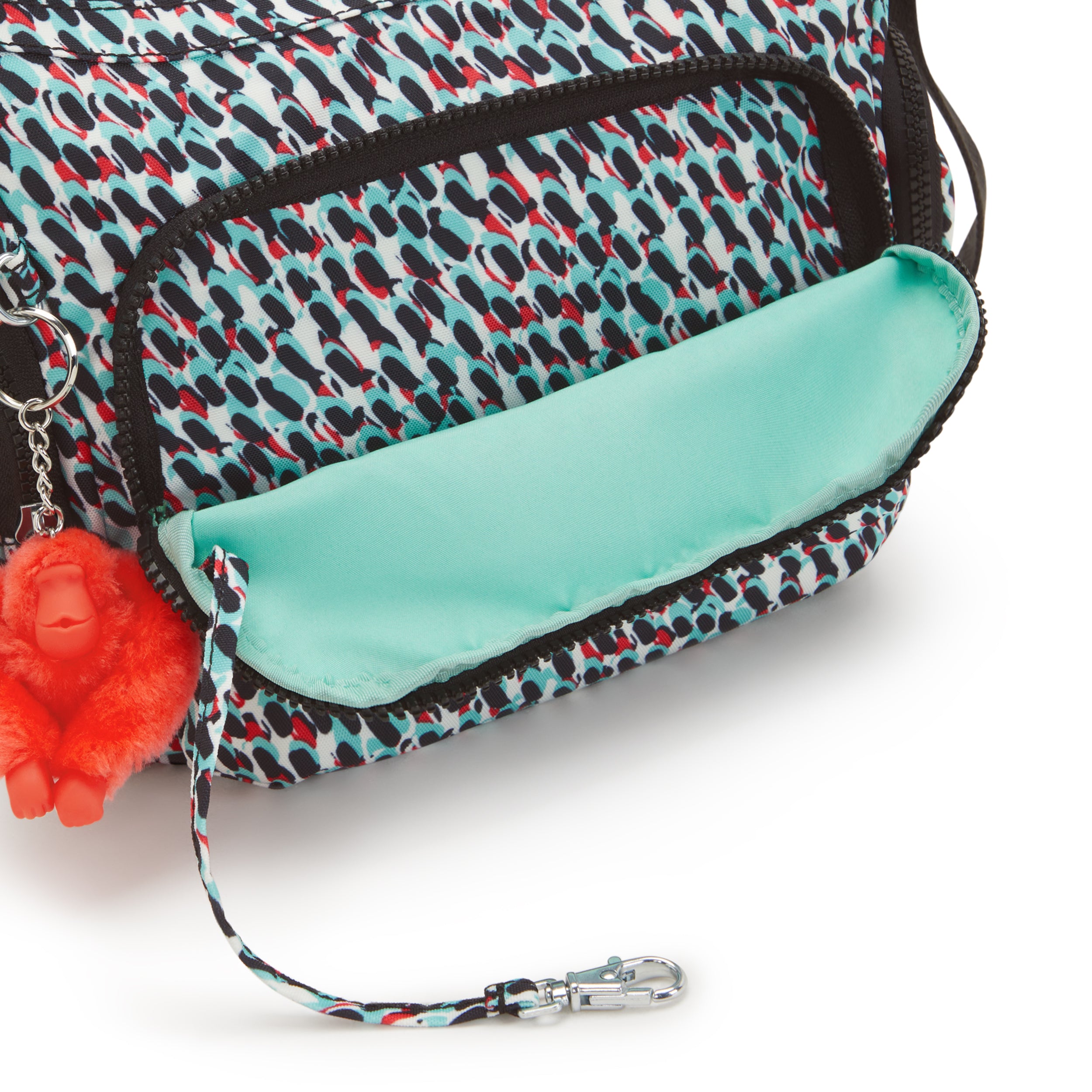Kipling-Gabb S-Medium Crossbody Bag With Adjustable Straps-Abstract Print-I6607-Gn6