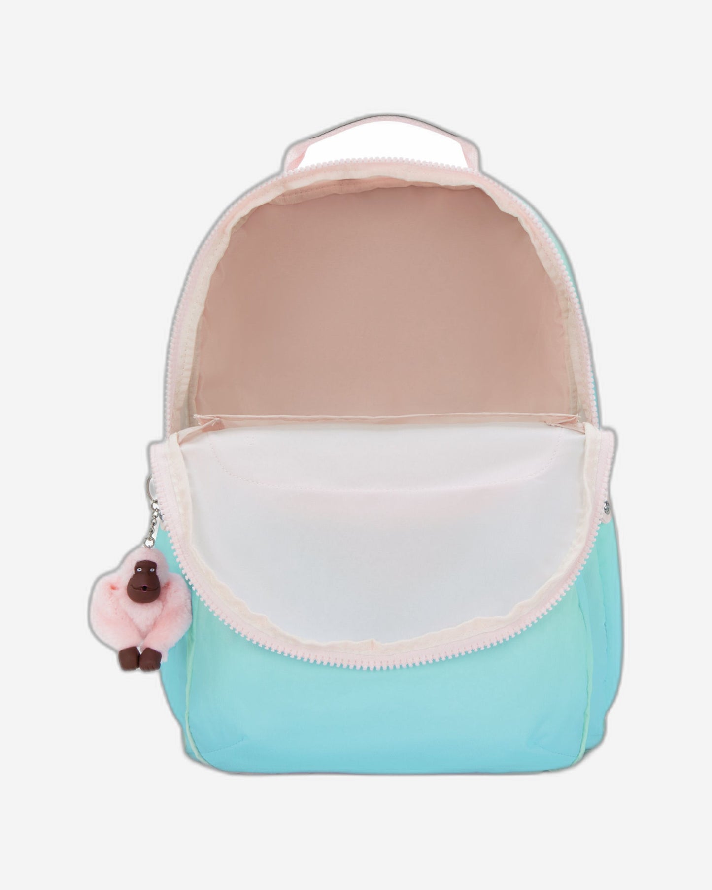 Kipling Seoul Lap Gradient Sea Large backpack with laptop compartment I6658-63U