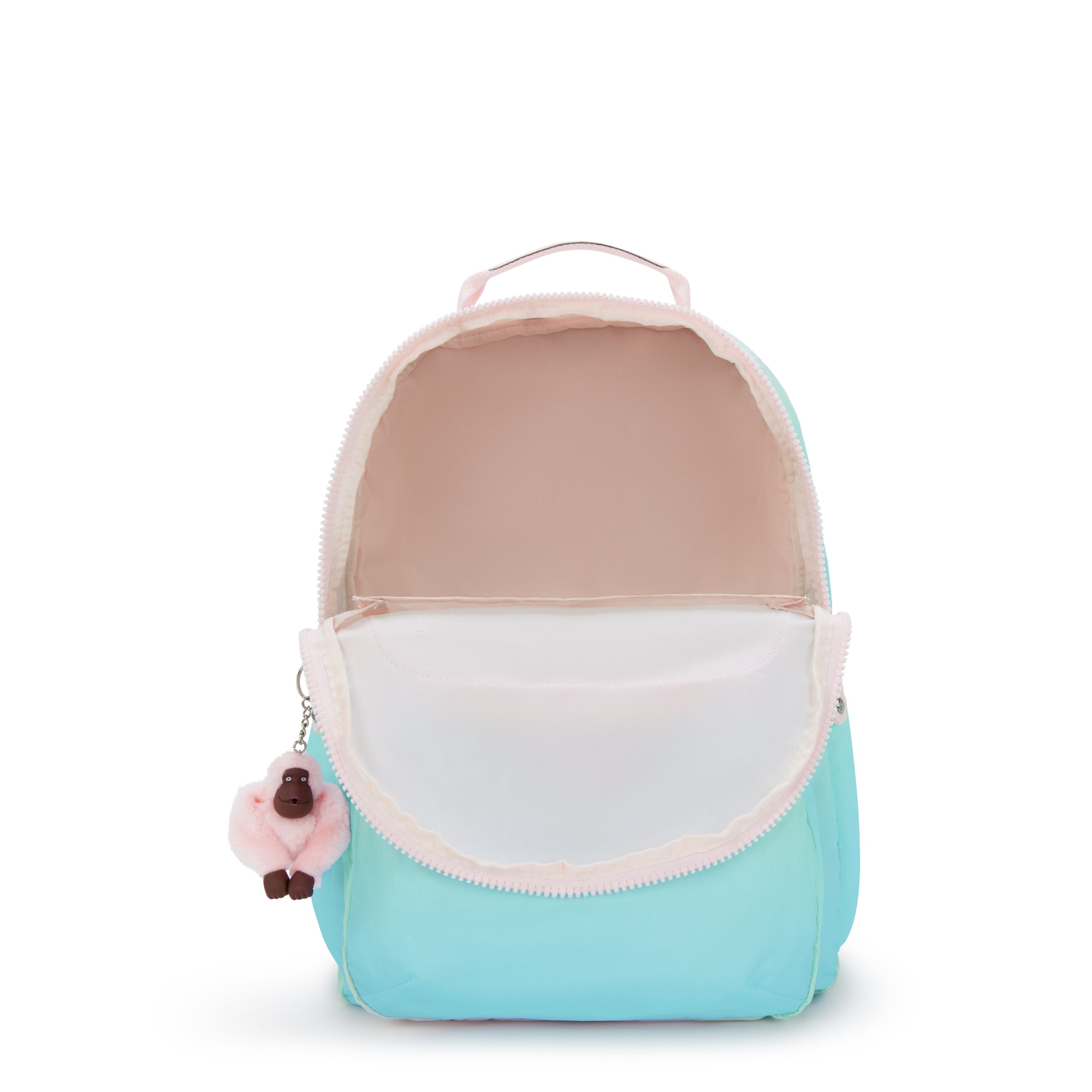 Kipling Seoul Lap Gradient Sea Large backpack with laptop compartment I6658-63U