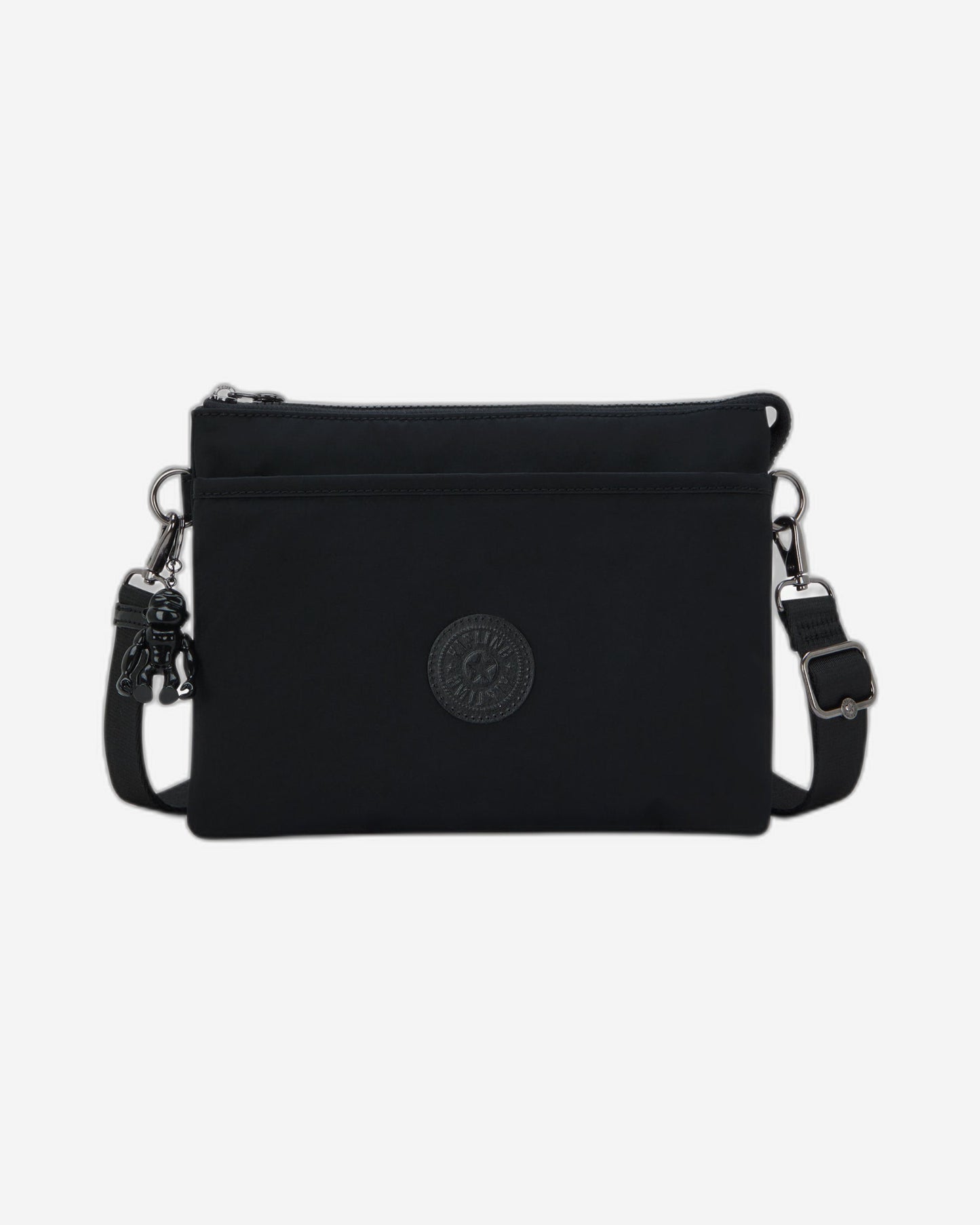 Kipling Riri L Infinite Black Medium crossbody (with removable shoulderstrap) I6679-2EN