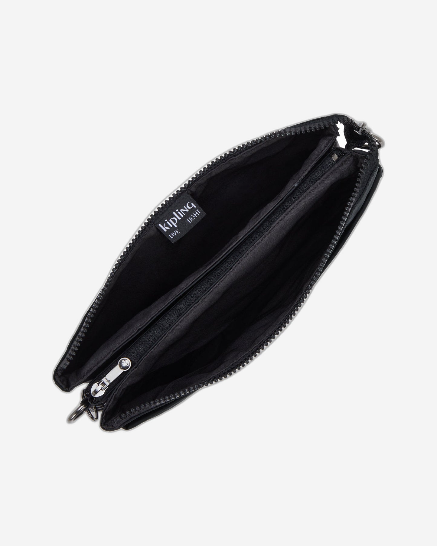 Kipling Riri L Infinite Black Medium crossbody (with removable shoulderstrap) I6679-2EN