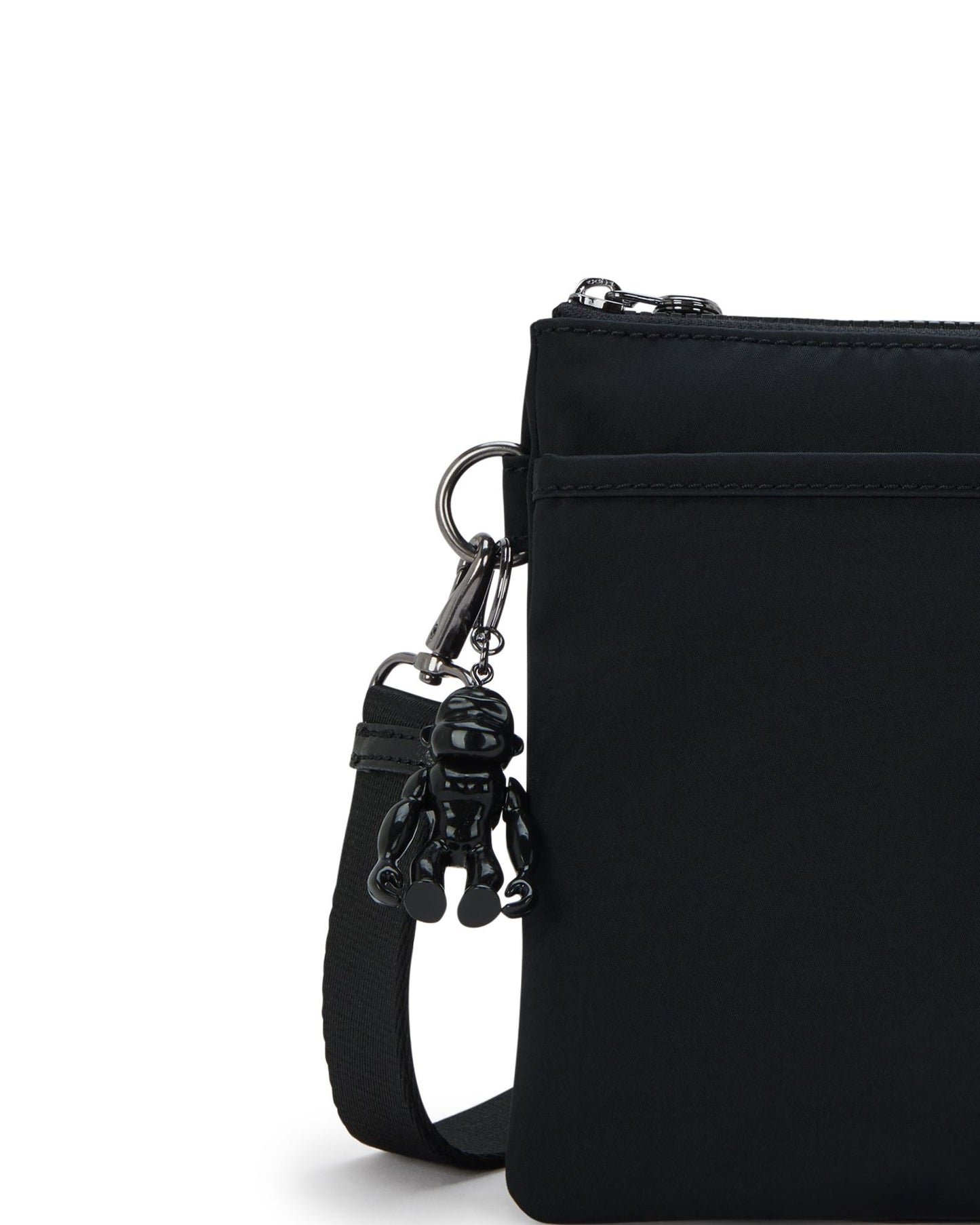 Kipling Riri L Infinite Black Medium crossbody (with removable shoulderstrap) I6679-2EN