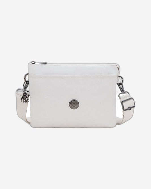 Kipling Riri L Silver Night Medium Crossbody Bag I6679-8EL
