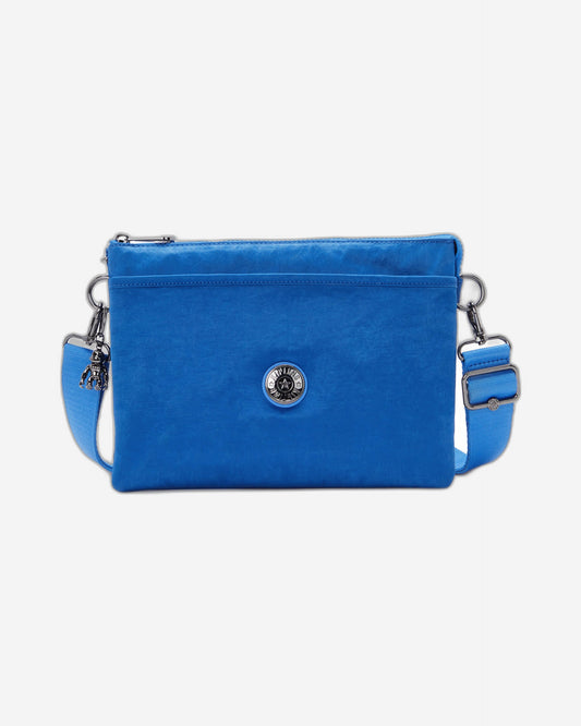 Kipling Riri L Satin Blue Medium Crossbody Bag C2I6679-S9H