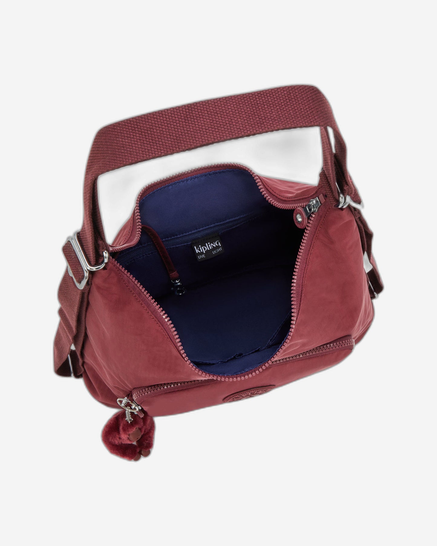 Kipling Yenna Lounge Wine Medium shoulderbag (convertible to backpack) I6721-5FW