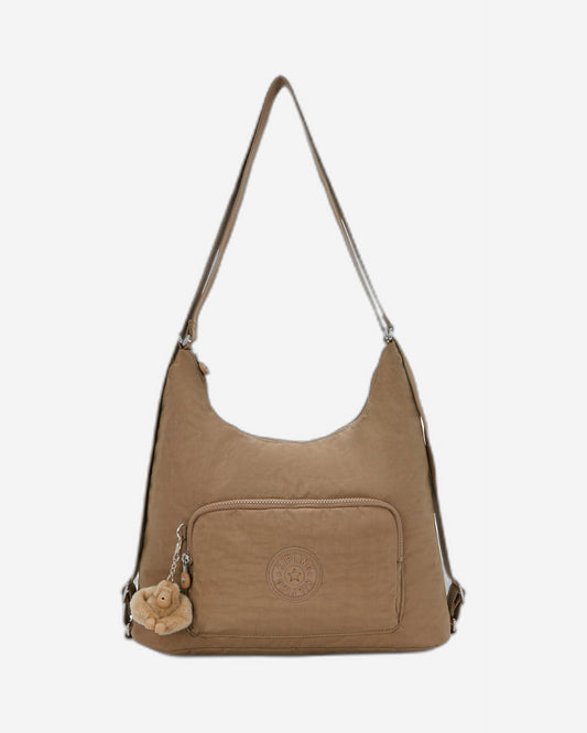 Kipling Yenna Early Tan Medium shoulderbag (convertible to backpack) I6721-7CN