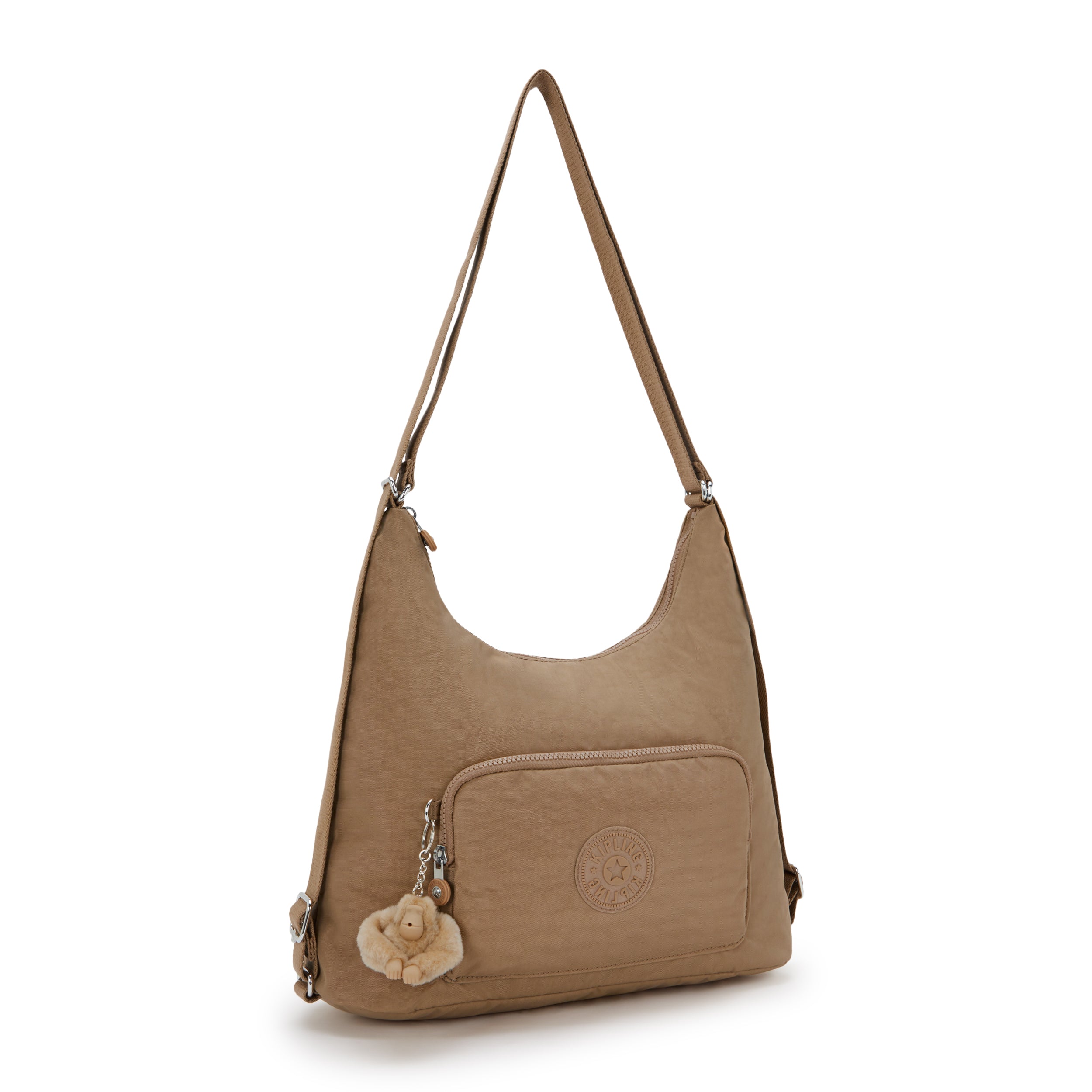 Kipling Yenna Early Tan Medium shoulderbag (convertible to backpack) I6721-7CN