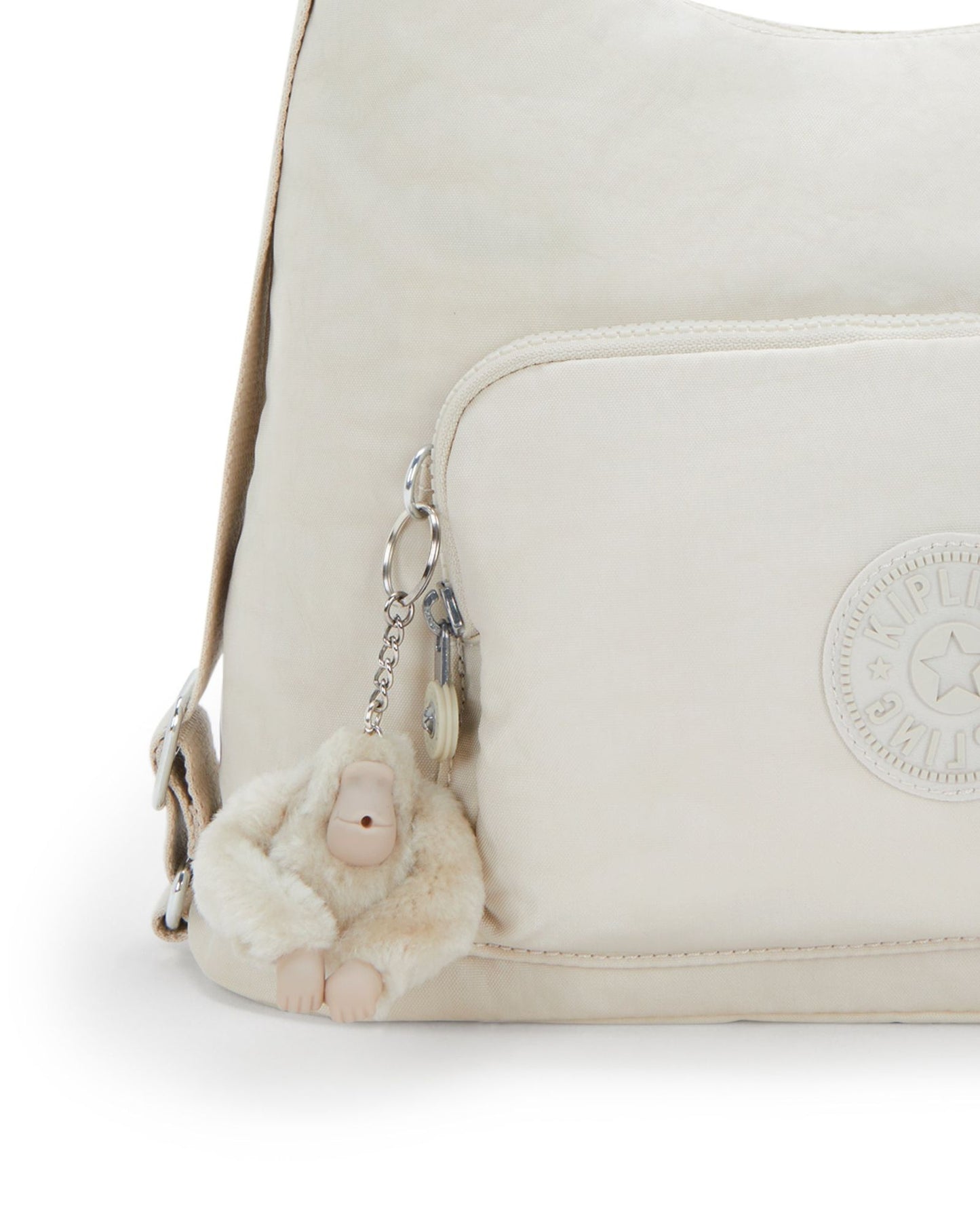 Kipling Yenna Hideaway Beige Medium Shoulderbag  I6721-7JR