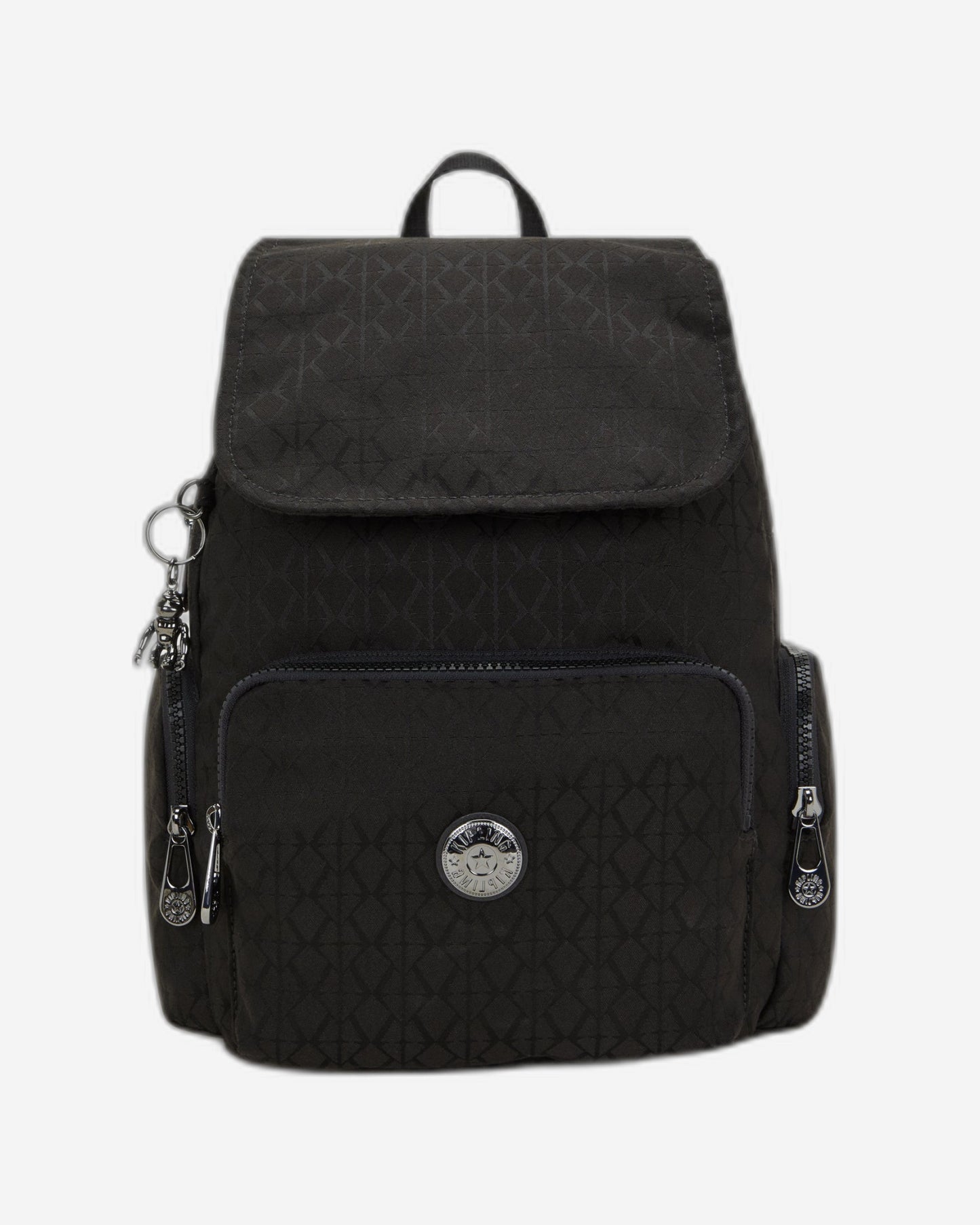 Kipling City Zip S Black Sign Jq Small Backpack I6749-Y12
