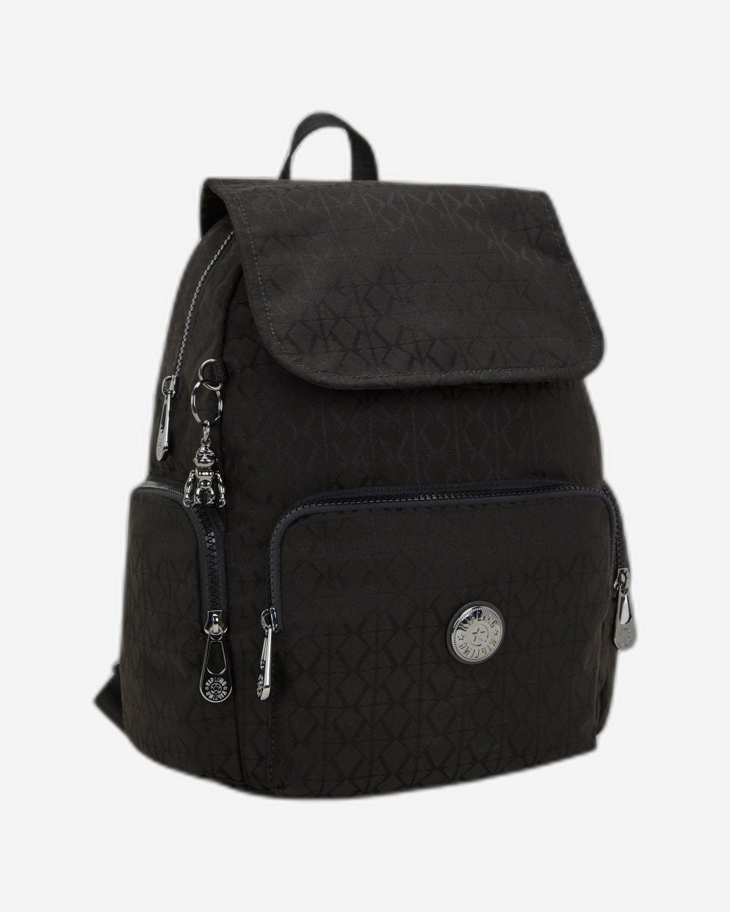 Kipling City Zip S Black Sign Jq Small Backpack I6749-Y12