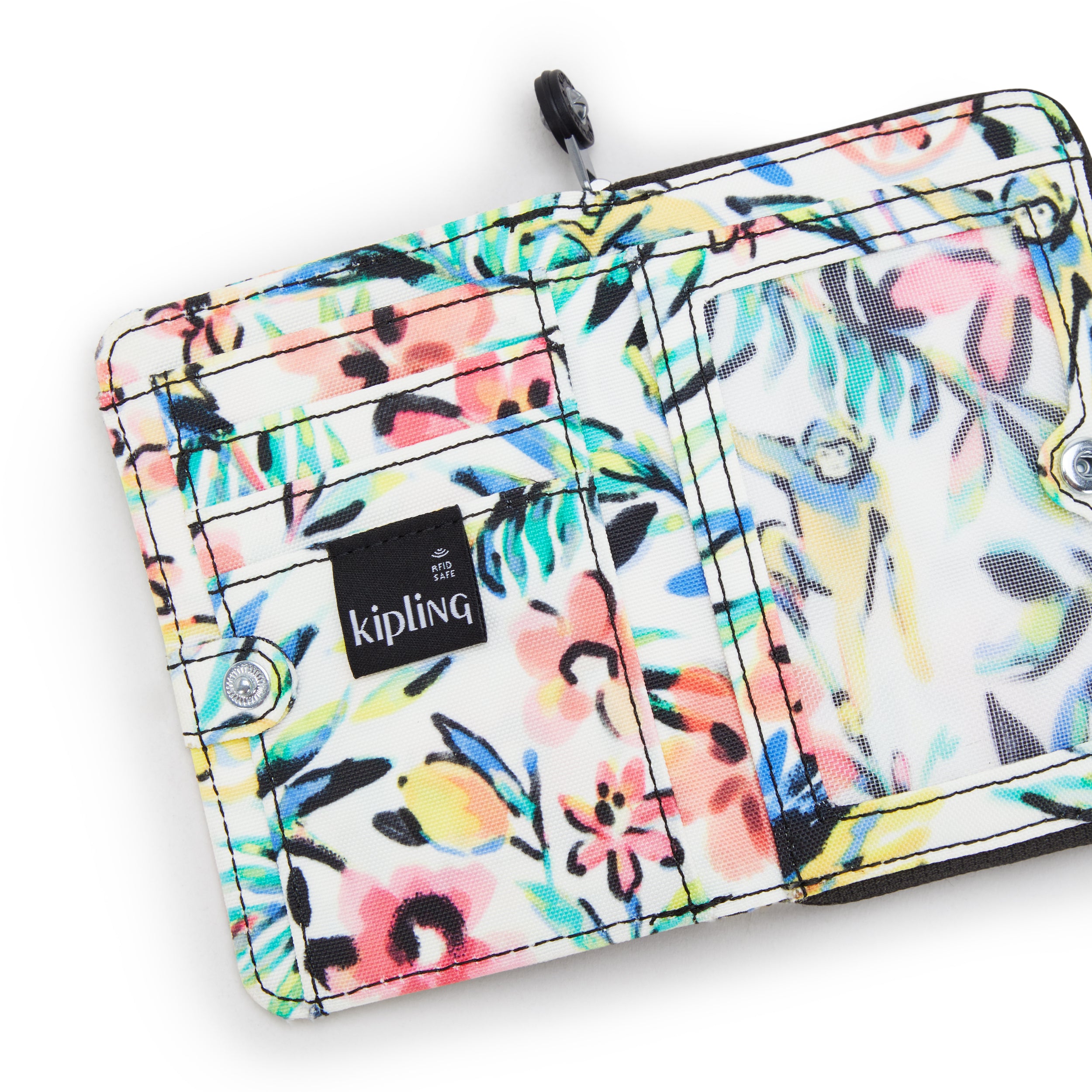 Kipling Money Love Cocktail Floral Medium Wallet I6791-5DZ