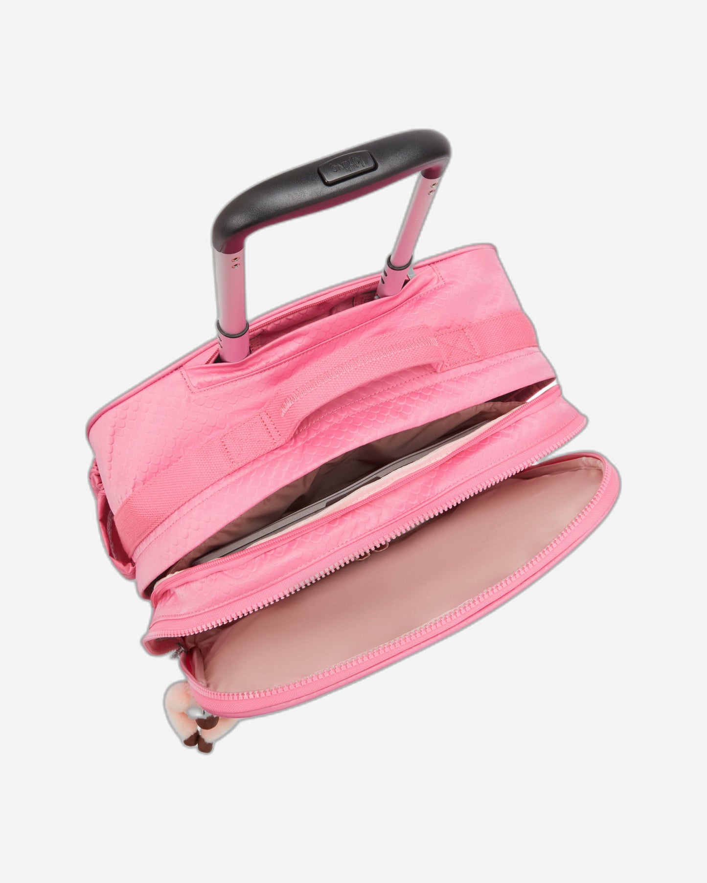 Kipling New Storia Pink Mermaid Em Wheeled Bag I6827-56J