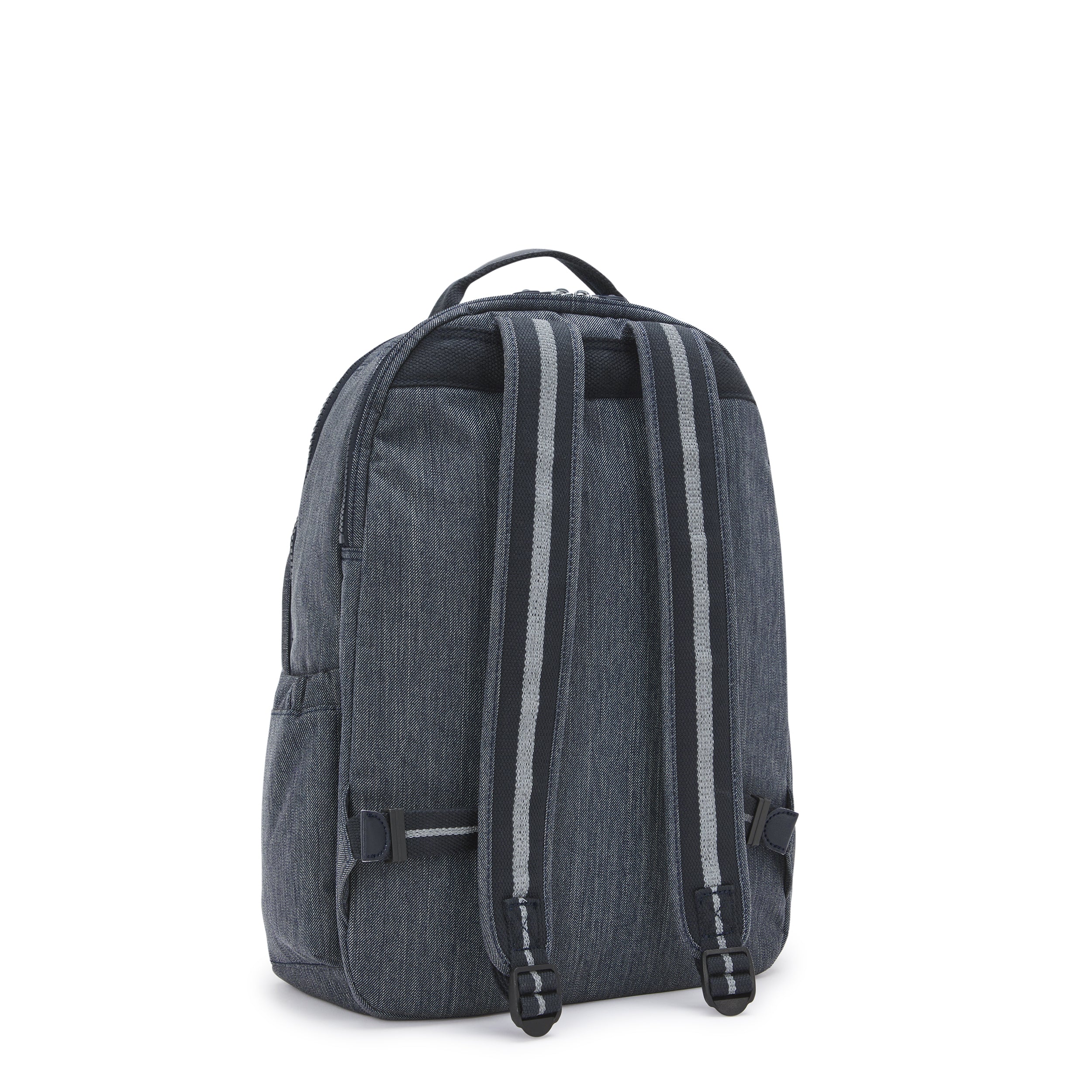 Kipling Seoul Lap Marine Navy Large backpack with laptop compartment I6828-58C