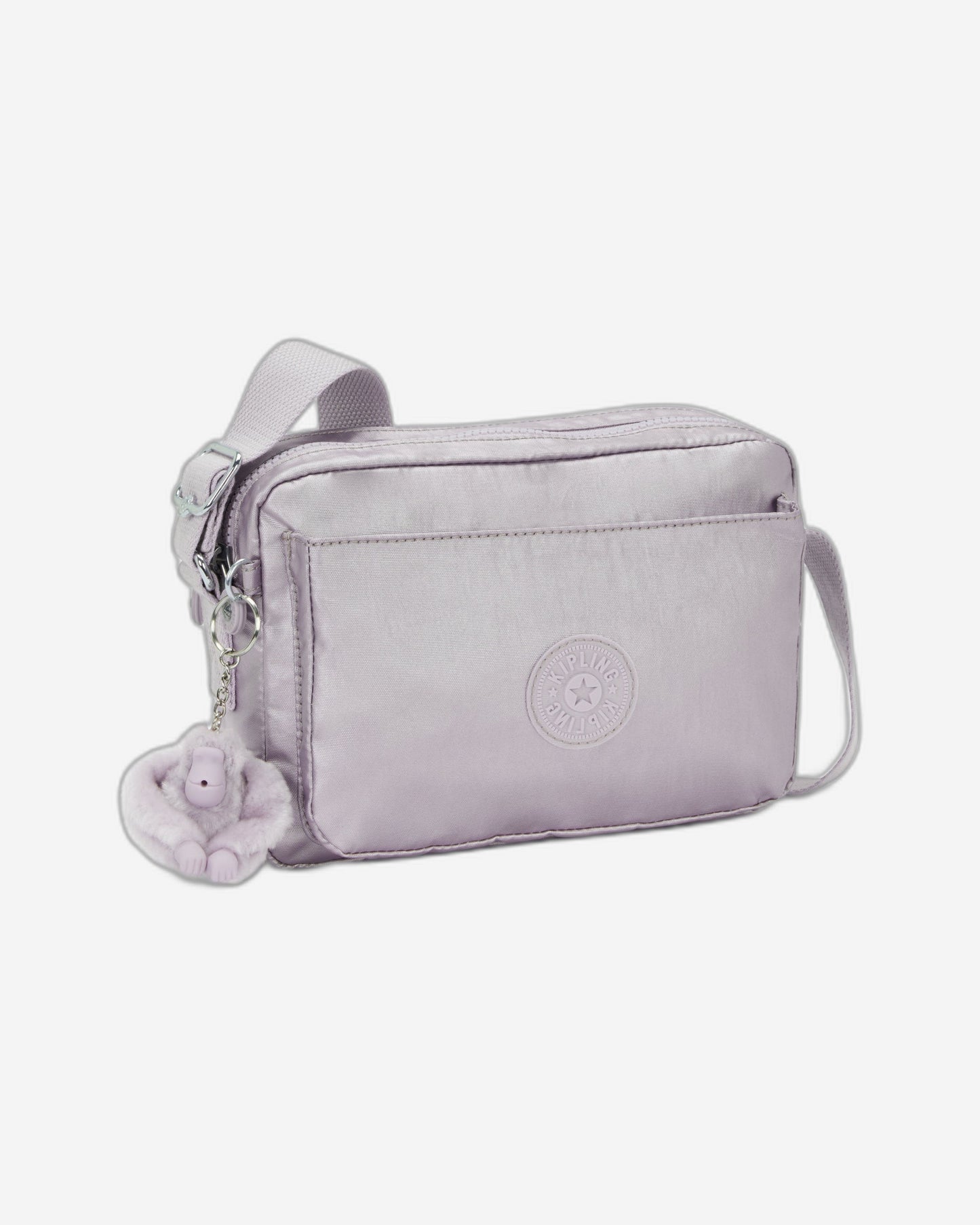 KIPLING Abanu M Lilac Moon Met Medium crossbody I6831-4HT