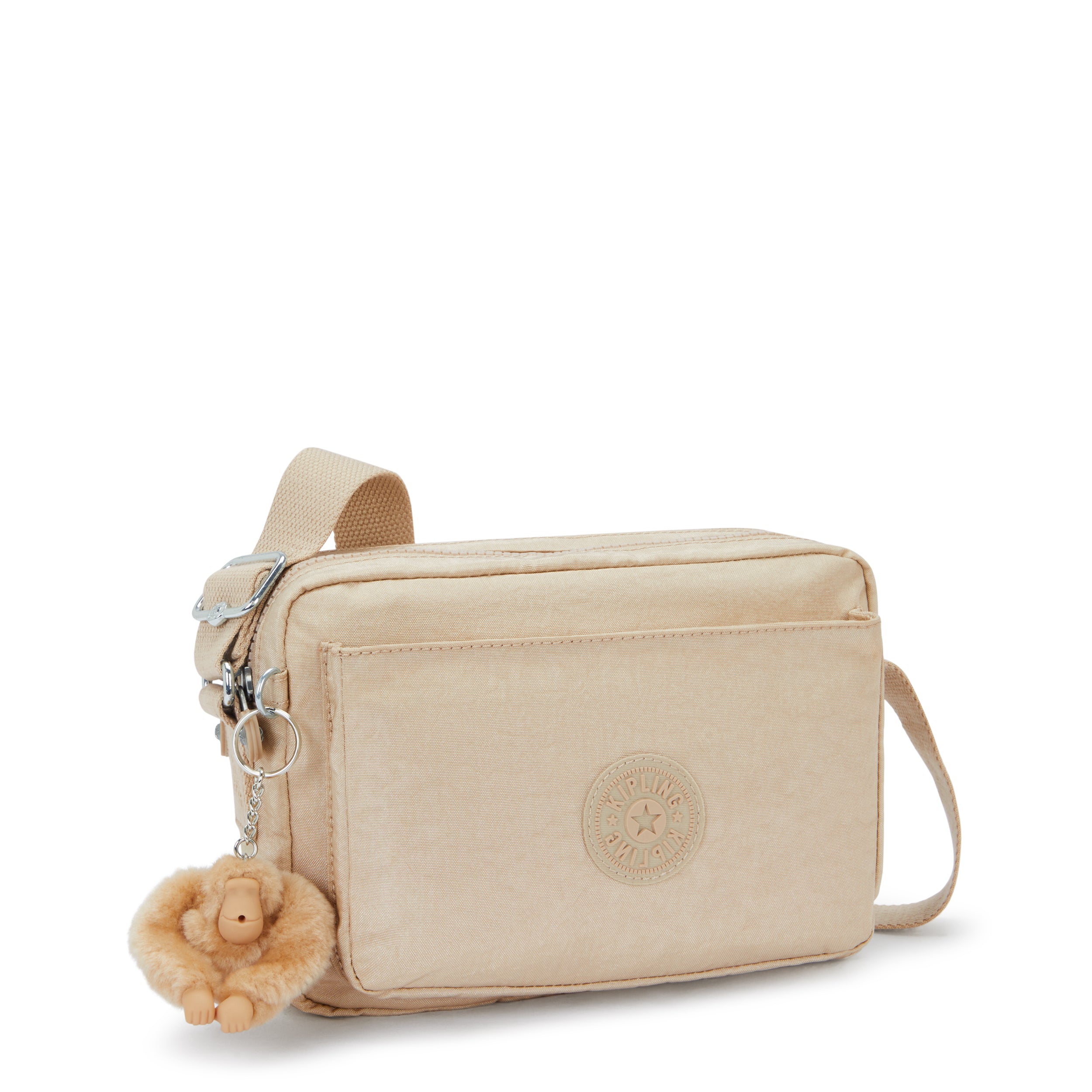 Kipling Abanu M Sparkled Beige Medium crossbody I6831-5DV