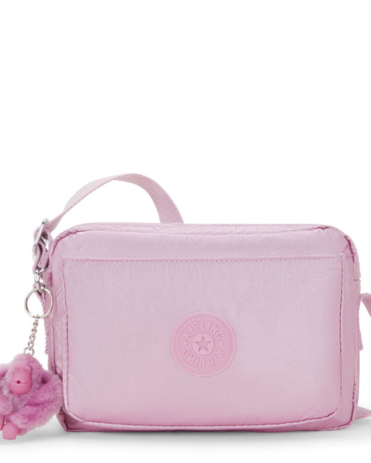 Kipling Abanu M Metallic Lilac Medium Crossbody Bag C2I6831-F4D