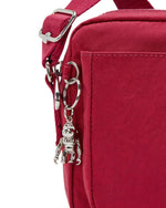 Kipling Abanu M Red Red Wine Crossbody Bag I6847-6SE