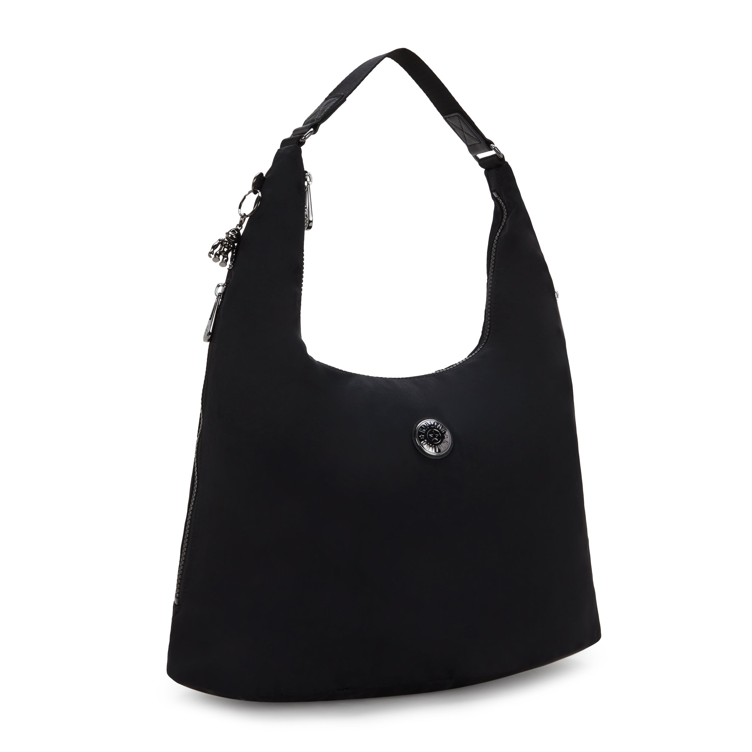 Kipling Eanna Zip Endless Black Medium Shoulderbag I6905-TB4