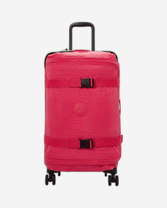 Kipling Spontaneous M Resort Pink Medium Wheeled Luggage I6918-1BN