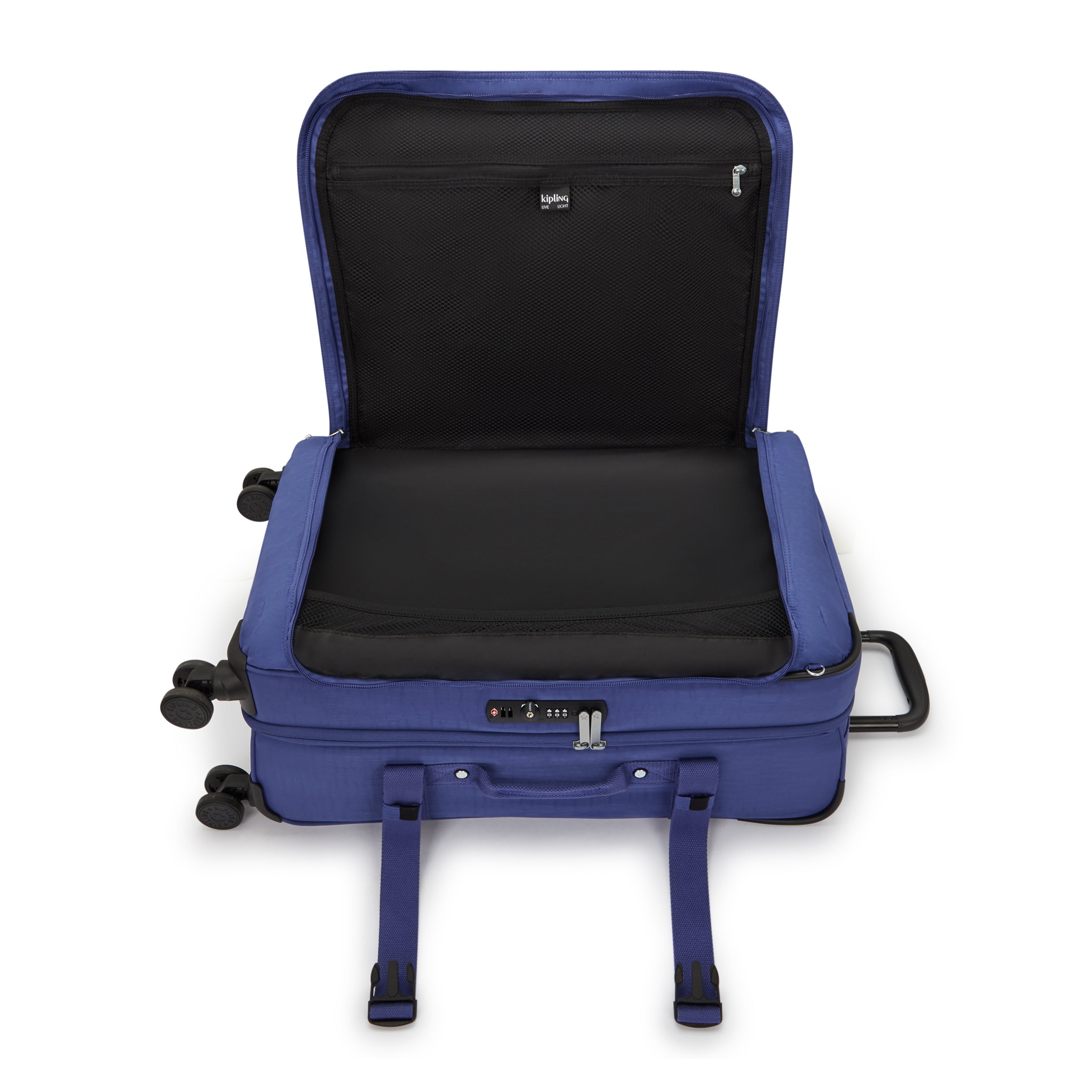 KIPLING Spontaneous M Ocean Blue Medium wheeled luggage I6918-24U