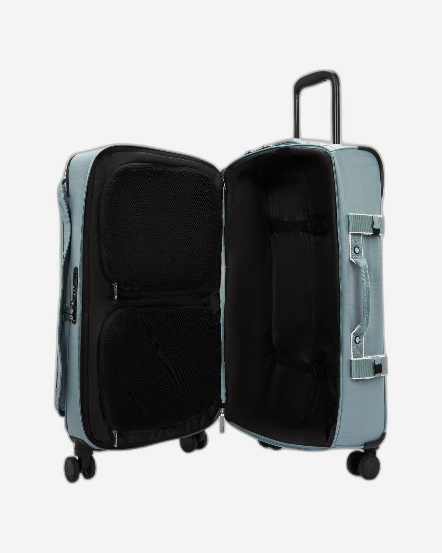 Kipling Spontaneous M Relaxed Grey Medium Wheeled Luggage I6918-3NL