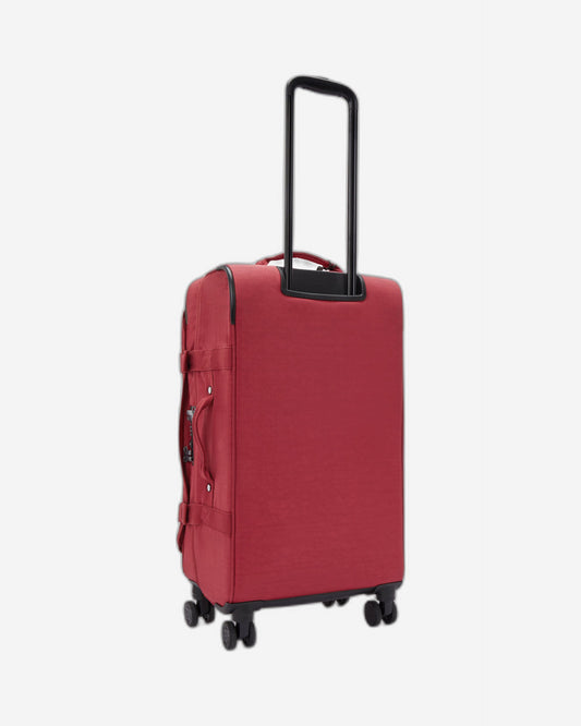 Kipling Spontaneous M Funky Red Medium Wheeled Luggage I6918-4SS