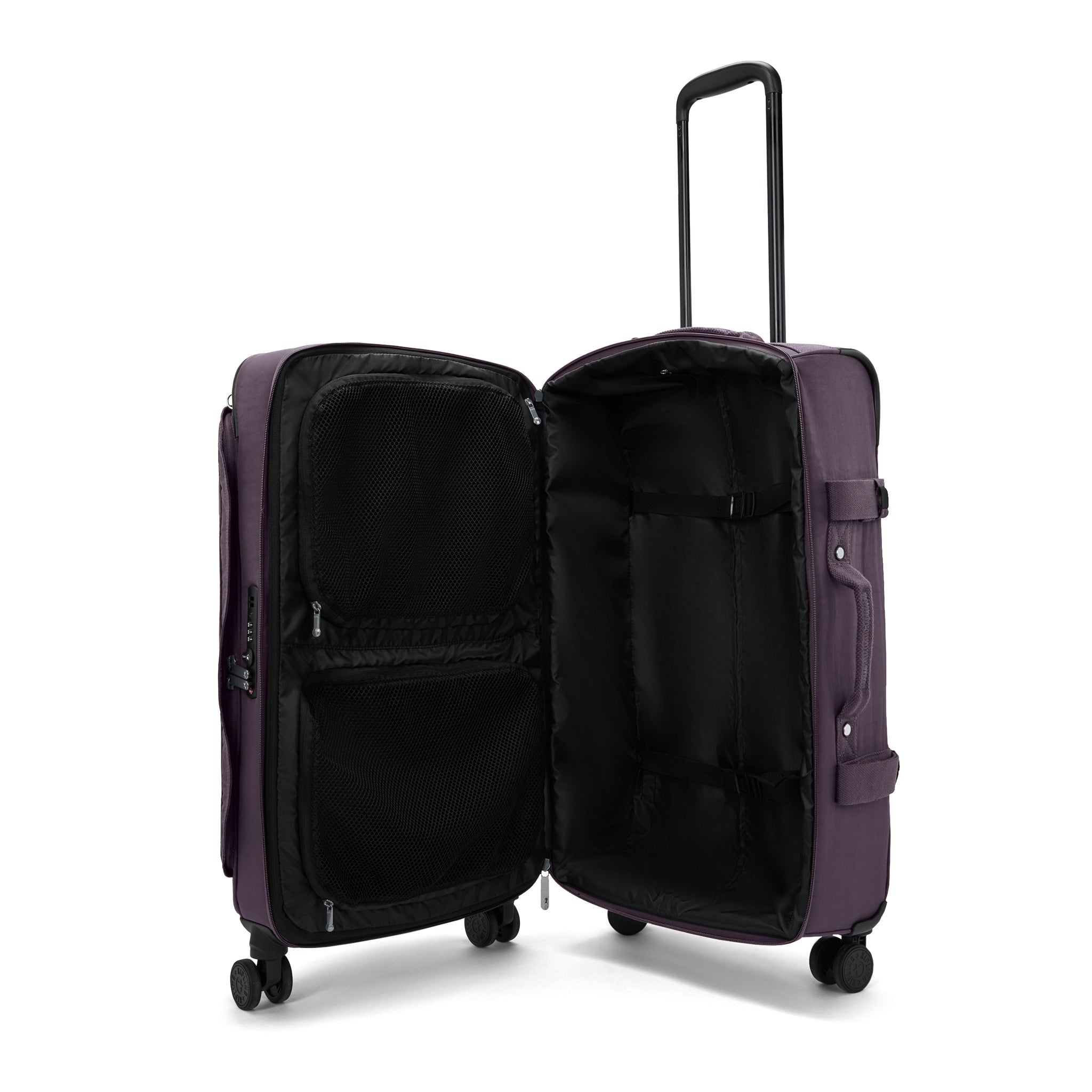 Kipling Spontaneous M Ultimate Plum Wheeled Luggage I6918-67U