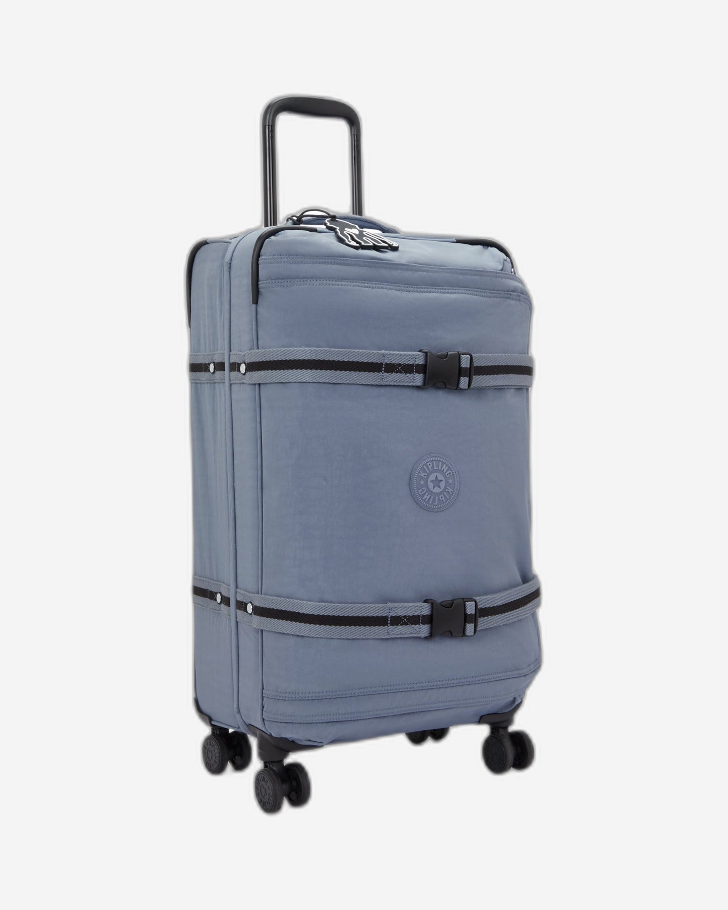 Kipling Spontaneous M Blue Stone Medium wheeled luggage I6918-6FB