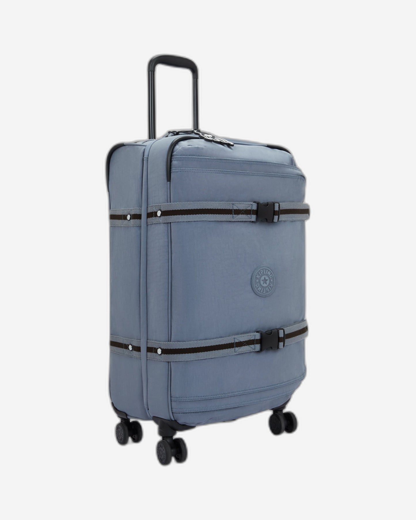 Kipling Spontaneous M Blue Stone Medium wheeled luggage I6918-6FB