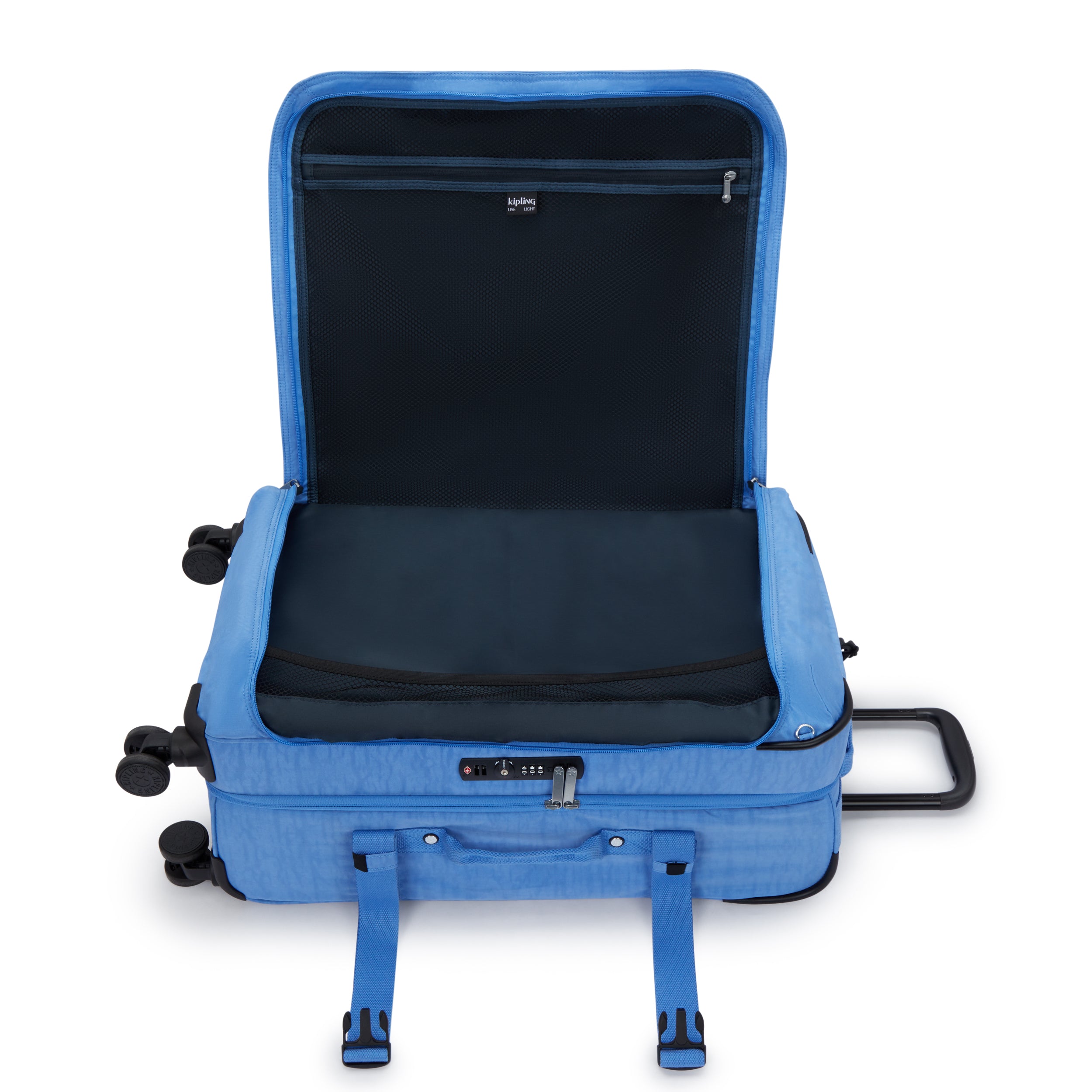 Kipling Spontaneous M Cocktail Blue Medium Wheeled Luggage I6918-87S