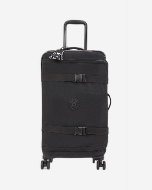 Kipling Spontaneous M Black Noir Medium Wheeled Luggage C2I6918-P39