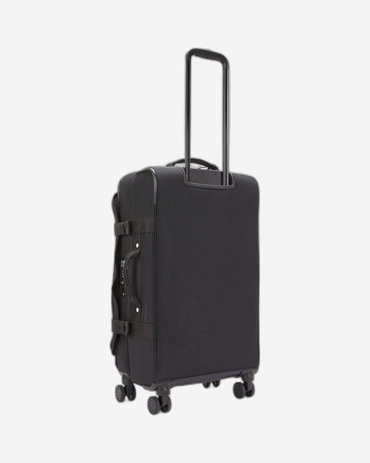 Kipling Spontaneous M Black Noir Medium Wheeled Luggage C2I6918-P39