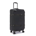Kipling Spontaneous M Black Noir Wheeled Luggage C2I6918-P39