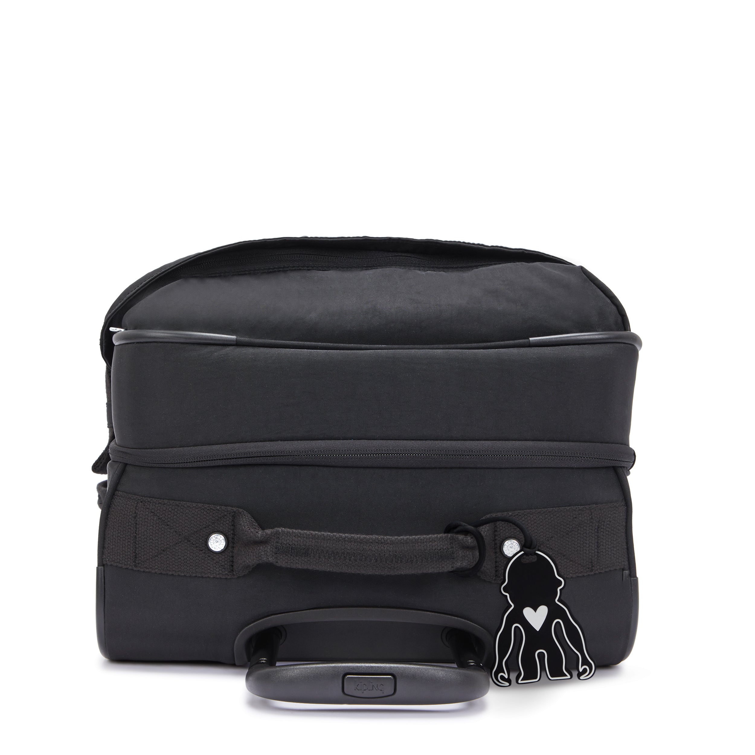Kipling Spontaneous M Black Noir Medium Wheeled Luggage C2I6918-P39