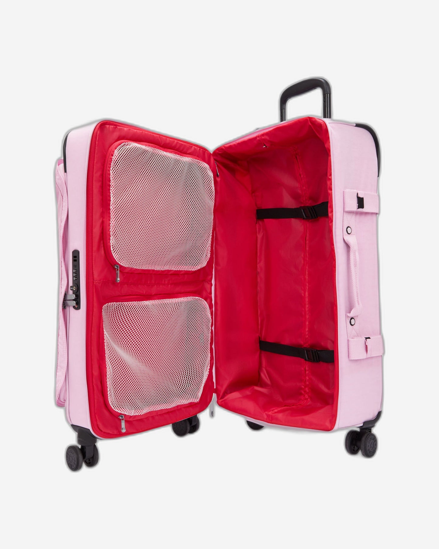 Kipling Spontaneous M Blooming Pink Medium Wheeled Luggage C2I6918-R2C