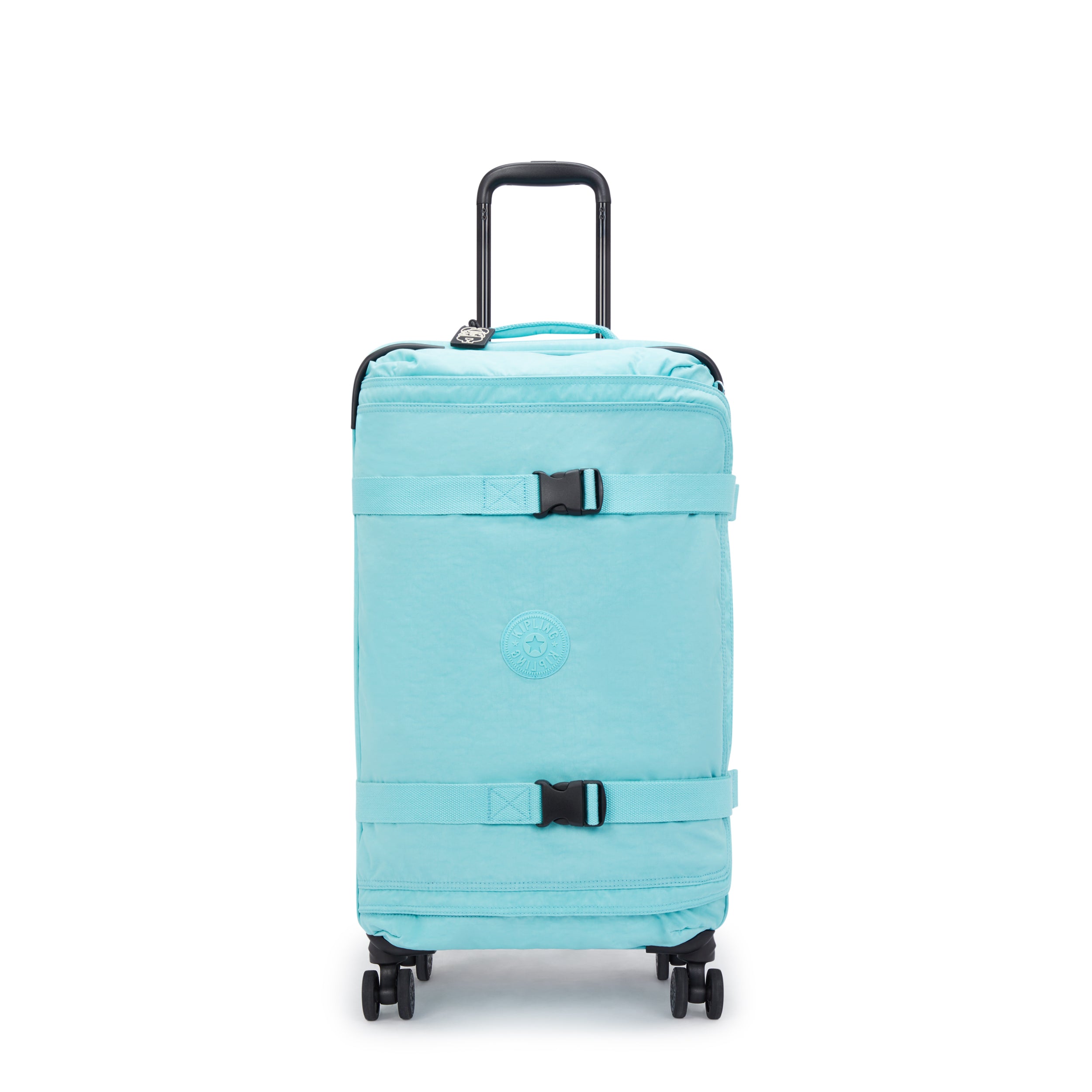 KIPLING-Spontaneous M-Medium wheeled luggage-Deepest Aqua-I6918-T6E