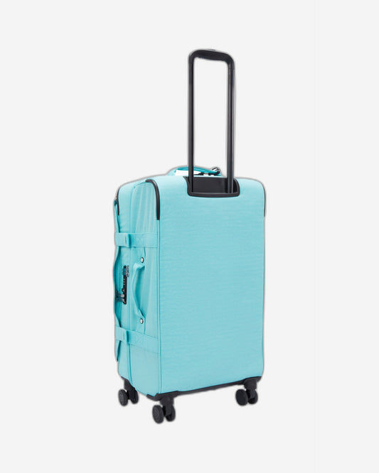 Kipling Spontaneous M Deepest Aqua Medium Wheeled Luggage C2I6918-T6E
