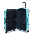 Kipling Spontaneous M Deepest Aqua Wheeled Luggage C2I6918-T6E